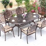  Bàn Oval Nhôm Đúc Ngoài Trời DPBV8 