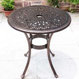  Bàn Tròn Nhôm Đúc Ngoài Trời DPBV01 