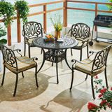  Bộ Bàn Ghế Ngoài Trời Nhôm Đúc BN03 + DPAV4A 