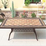  Bộ Bàn Ghế Nhôm Đúc Mặt Đá Sân Vườn DPBV14 + DPAV4 