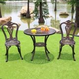  Bàn Tròn Nhôm Đúc Ngoài Trời DPBV03 