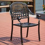  Bộ Bàn Ghế Nhôm Đúc Mặt Đá Sân Vườn DPBV14 + DPAV4 