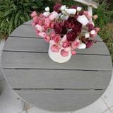  Bộ Bàn Ghế Sân Vườn LHAV05 – Phong Cách Bắc Âu Tối Giản, Chống Thấm Tối Ưu 