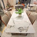  Bộ Bàn Ăn Mặt Đá Có Bếp Từ Lothas + Ghế Sky - Phong Cách Hiện Đại Và Tinh Tế 