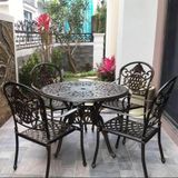  Bàn Sân Vườn BN06 - Thiết Kế Sang Trọng, Bền Bỉ Cho Không Gian Ngoài Trời 