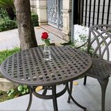  Bộ Bàn Ghế Sân Vườn BN18 + GN18 - Thiết Kế Sang Trọng, Bền Bỉ Cho Không Gian Ngoài Trời 