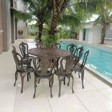  Bàn Sân Vườn BN26 - Thiết Kế Sang Trọng, Bền Bỉ Cho Không Gian Ngoài Trời 