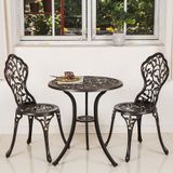  Bàn Tròn Nhôm Đúc Ngoài Trời DPBV02 