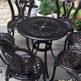  Bàn Tròn Nhôm Đúc Ngoài Trời DPBV2 