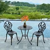  Bàn Sân Vườn BN12 - Thiết Kế Sang Trọng, Bền Bỉ Cho Không Gian Ngoài Trời 