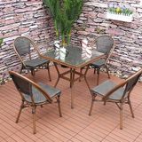  Bàn Vuông Nhôm Giả Mây Ngoài Trời DPBV11A 