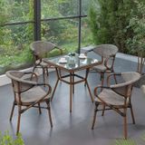  Bàn Vuông Nhôm Giả Mây Ngoài Trời DPBV11A 