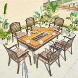  Bàn Nhôm Đúc Ngoài Trời AMB02 - Giải Pháp Ưu Việt Cho Những Buổi Tiệc Ngoài Trời 