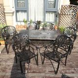  Bàn Sân Vườn Chữ Nhật BN04CN - Sang Trọng và Tiện Nghi Cho Không Gian Ngoài Trời 