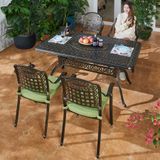  Bàn Sân Vườn Chữ Nhật BN04CN - Sang Trọng và Tiện Nghi Cho Không Gian Ngoài Trời 