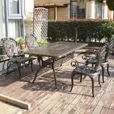  Bàn Sân Vườn Chữ Nhật BN04CN - Sang Trọng và Tiện Nghi Cho Không Gian Ngoài Trời 