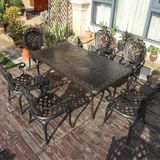  Bàn Sân Vườn Chữ Nhật BN04CN - Sang Trọng và Tiện Nghi Cho Không Gian Ngoài Trời 