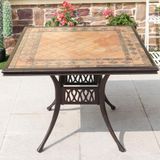  Bộ Bàn Vuông Nhôm Đúc Mặt Đá BN04VM + DPAV4 