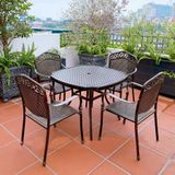  Bàn Sân Vườn BN05 - Thiết Kế Sang Trọng, Bền Bỉ Cho Không Gian Ngoài Trời 