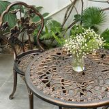  Bàn Sân Vườn BN27 - Thiết Kế Sang Trọng, Bền Bỉ Cho Không Gian Ngoài Trời 