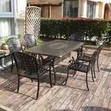  Bàn Sân Vườn Chữ Nhật BN04CN - Sang Trọng và Tiện Nghi Cho Không Gian Ngoài Trời 