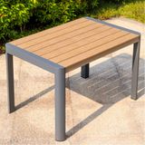  Bàn Chữ Nhật Nhôm Đúc Nan Polywood Ngoài Trời DPBV19A 