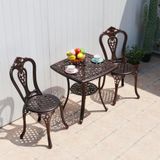  Bàn Vuông Nhôm Đúc Ngoài Trời DPBV4 