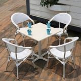  Bàn Vuông Thép Ngoài Trời DPBV9B 