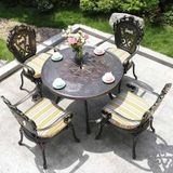  Bàn Tròn Ngoài Trời Nhôm Đúc E3 