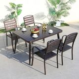  Bàn Sân Vườn HPBN46 - Sang Trọng và Bền Bỉ Cho Không Gian Ngoài Trời 