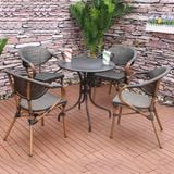  Bàn Tròn Thép Ngoài Trời DPBV9 