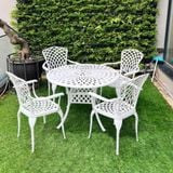  Bàn Sân Vườn BN15 - Thiết Kế Sang Trọng, Bền Bỉ Cho Không Gian Ngoài Trời 