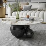  Bàn Trà Mặt Đá ADBTD1 - Thiết Kế Cao Cấp Với Mặt Đá Tự Nhiên 