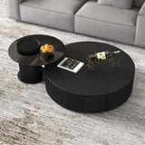  Bàn Trà Đôi BTSK03 - Thiết Kế Hiện Đại Với Mặt Đá Ceramic Và Kính Cao Cấp 