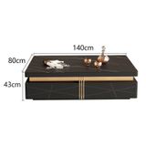  Bàn Trà Mặt Đá AD913 - Sự Kết Hợp Hoàn Hảo Giữa Sang Trọng Và Hiện Đại 