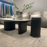  Bàn Trà Mặt Đá AK2308 - Thiết Kế Hiện Đại, Sang Trọng Với Mặt Đá Ceramic 