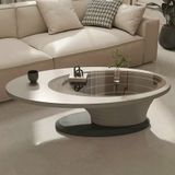  Bàn Trà Oval ADM31 - Tinh Tế Và Sang Trọng Cho Không Gian Sống 