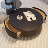  Bàn Trà Đôi BTSK03 - Thiết Kế Hiện Đại Với Mặt Đá Ceramic Và Kính Cao Cấp 