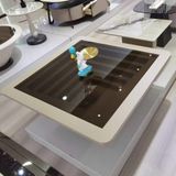  Bàn Trà Đôi BT80 - Thiết Kế Hiện Đại Với Mặt Kính Và Đá Cao Cấp 