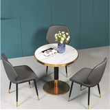  Ghế Ăn Nordic Chân Núm Đồng 