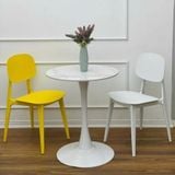  Bàn Tròn Tulip Mặt Đá DPB9B 