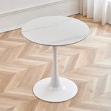  Bàn Tròn Tulip Mặt Đá DPB9B 