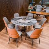  Bàn Tròn Xoay 2 Mặt Đá Plutonium Cao Cấp 