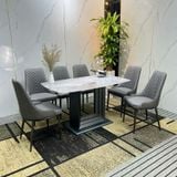  Bàn Ăn Mặt Đá Universe – Sự Kết Hợp Hoàn Hảo Giữa Hiện Đại Và Tinh Tế 