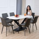  Bàn Ăn Mặt Đá Cao Cấp Fiona 