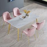  Bàn Ăn Mặt Đá Agnes 