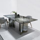  Bàn Ăn Mặt Đá Tenge ACC0050 – Sang Trọng, Hiện Đại, Đẳng Cấp Không Gian Sống 