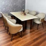  Bàn Ăn Mặt Đá Tenge ACC0050 – Sang Trọng, Hiện Đại, Đẳng Cấp Không Gian Sống 