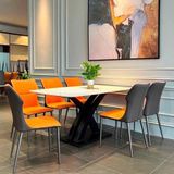  Ghế Ăn Bọc Da Cao Cấp Willow 