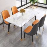  Ghế Ăn Bọc Da Cao Cấp Monet Không Tay 